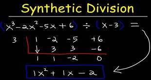 Synthetic Division