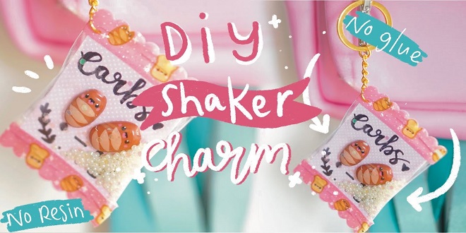 How to Make Shaker Keychain Stickers