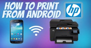How do I connect my printer to my mobile phone?
